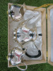 The East India Company Sterling Silver Tea Set Hallmarked 925 to Include: Tea Pot, Sugar Bowl & Milk Jug. Tea Pot Comes in Original Wooden Box. Weight 30oz. - 7