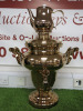 New/Unused Beem Commercial Electric Soraya Brass Effect Samowar, Size 73cm. Comes with Instruction Manual.