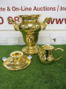 New/Unused Beem Commercial Electric Soraya Gold Effect Samowar, Size 70cm. Comes with Instruction Manual. - 6