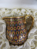 The East India Company Royal Bone China Benjarong 18ct Gold Hand Painted Set in Presentation Case to Include: 1 x Tea Pot, 1 x Milk Jug, 1 x Sugar Bowl with Lid, 6 x Tea Cups & 6 x Saucers. - 5