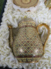 The East India Company Royal Bone China Benjarong 18ct Gold Hand Painted Tea Set in Presentation Case to Include: 1 x Tea Pot, 1 x Milk Jug, 1 x Sugar Bowl with Lid, 6 x Tea Cups & 6 x Saucers. - 2