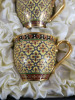 The East India Company Royal Bone China Benjarong 18ct Gold Hand Painted Tea Set in Presentation Case to Include: 1 x Tea Pot, 1 x Milk Jug, 1 x Sugar Bowl with Lid, 6 x Tea Cups & 6 x Saucers. - 3
