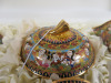 The East India Company Royal Bone China Benjarong 18ct Gold Hand Painted Tea Set in Presentation Case to Include: 1 x Tea Pot, 1 x Milk Jug, 1 x Sugar Bowl with Lid, 5 x Cups & 6 x Saucers. NOTE: missing 1 x cup. - 6