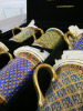 The East India Company Royal Bone China Benjarong 18ct Gold Hand Painted Set of 6 Assorted Mugs with Strainer & Lid in White Presenation Box. - 3