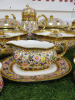 82 x Pieces of The East India Company Royal Bone China Banjarong 18ct Gold Hand Painted Crockery to Include: 1 x Large Coffee Pot, 2 x Tea Pots, 2 x Small Coffee Pots, 4 x Milk Jugs, 4 x Sugar Bowls with Lids, 2 x Large Dishes with Lids, 2 x Large Bowls, - 6
