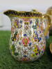 15 x Pieces of The East India Company Royal Bone China Benjarong 18ct Gold Hand Painted Crockery to Include: 2 x Tea Pot, 3 x Milk Jugs, 1 x Sugar Bowls with Lid, 5 x Tea Cups & 4 x Saucers. - 5