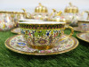 15 x Pieces of The East India Company Royal Bone China Benjarong 18ct Gold Hand Painted Crockery to Include: 2 x Tea Pot, 3 x Milk Jugs, 1 x Sugar Bowls with Lid, 5 x Tea Cups & 4 x Saucers. - 6