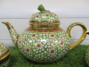 3 x Pieces of The East India Company Royal Bone China Benjarong 18ct Gold Hand Painted Crockery to Include: 1 x Tea Pot, 1 x Sugar Bowl with Lid & 1 x Milk Jug. - 2
