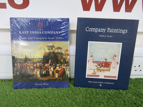 47 x New/Packaged The East India Company Books to Include: 40 x Company Paintings by Mildred Archer & 7 x Trade & Conquest from 1600 by Antony Wild.