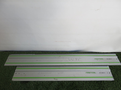 Pair of Festool Guide Rails to Include: 1 x FS1400/2 & 1 x FS1080/2.
