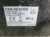 Contractor 2.8Kw Site Fan Heater, 110V. - 3