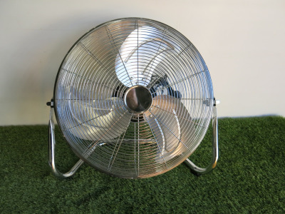 Kingfisher 3 Speed Floor Fan, Model HF-45A.