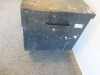 Armogard Oxbox Heavy Duty Rolling Tool Chest or Site Security Box. Size H80 x W114 x D63cm. Locked no key. - 2