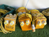 110V Site Accessories to Include: 5 x 4 Way 110V Site Splitter Boxes, 10 x 110V Extension Leads. Crate not Included. - 2