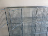 20 Door Wire Mesh Locker, Size H136 x W151 x D30cm. - 3