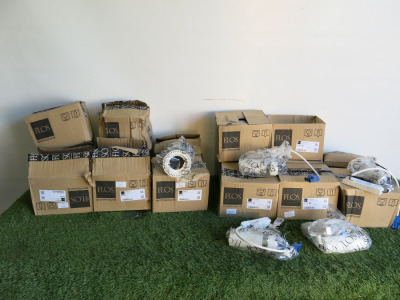 Quantity of FLOS Architectural LED Lights to Include: 8 x Downlight Frames & 13 x Spot Downlights.