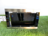 Smeg Stainless Steel & Eclipse Glass Built In Microwave, Model FMI320X2. Comes in Original Box with Installation Leaflet.