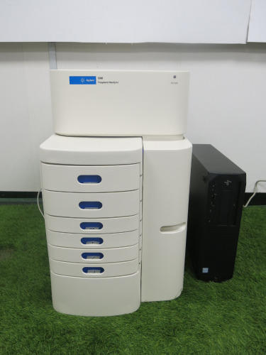 Agilent Technologies 5300 Fragment Analyzer, Product No: FSv2-CE10F, S/N MY2116AB55, DOM 04/2021. Comes with HP Z2 SFF G4 Workstation, Running Window 10 Pro, 9th Gen Intel Core i5-9500 @ 3.0Ghz, 8.00GB RAM, 500GB HDD.