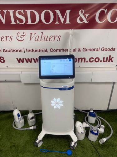 Coolsculpting Elite Non Invasive Fat Reduction Treatment System to Include: Elite Control Unit, Ref CS-S3-001-D-00, S/N D212021131012, Applicator Curve 80, Applicator Curve 120, Applicator Flat 125, Applicator Curve 150, Applicator Flat 165,Applicator Cur
