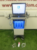 HydraFacial MD Tower Lymphatic Drainage Pore Vacuum 4 x Wireless LED Light Therapy Machine, Ref 70290-02-01, S/N 1902-3025.