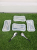 4 x Pairs of Stainless Steel Facial Massage Cryo Spoon .
