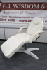 White Elite Hydraulic 3 Section Treatment Chair, Model IK-B10-White. - 7