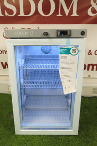 CoolMed CMG59 Medical Fridge. Size H73 x W44 x D46cm. Comes with Key.