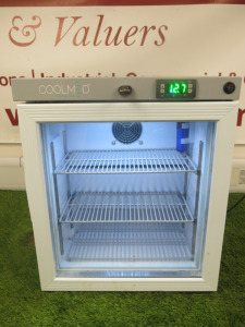 CoolMed CMG29 Medical Fridge. Size H54 x W44 x D47cm. Comes with Key.