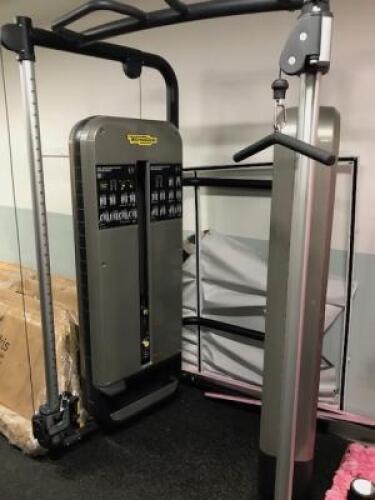 TechnoGym Dual Adjustable Pulley Antrac Multi-Gym with Weights & Assorted Pulley Handles. (Supplied March 2018 for approx £10,500)