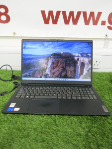 Lenovo 15.5" Laptop, Running Windows 11 Pro, 12th Gen Intel Core i5-12500H, 16GB RAM, 477GB Storage. Comes with Power Supply.