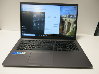 Asus 15.5" Laptop, Model P1512CE, Running Windows 10 Pro, Intel Core i5-1135G7 @ 2.40GHz, 16GB RAM & 238GB SSD Storage. Comes with Power Supply.