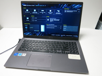 Asus 15.5" Notebook PC, Model P1512CE, Intel Core I5-1135G7, 16GB RAM, 238GB SSD Storage. Comes with Power Supply.