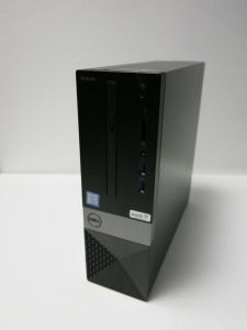 Dell Vostro 3280 PC, Running Windows 10 Pro, Intel Core i5-7400, CPU @ 3.00GHz, 8GB RAM, 225 Storage.