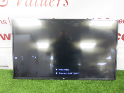 LG 43" Smart TV, Model 43UN73006LC. NOTE: missing remote.