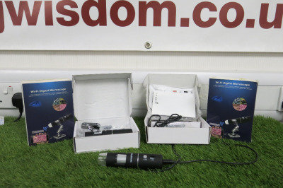 3 x Wireless SkyBasic Wi-Fi Digital Microscopes.