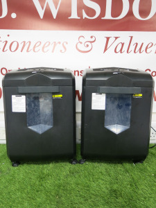 2 x Bonsaii C149-C Paper Shredders.