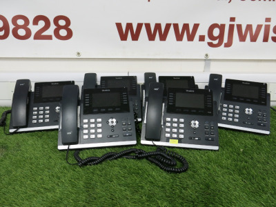 6 x Yealink T46G IP Phones.