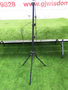 Eoto Light 19NS LED Ring Light on Adjustable Tripod with Phone Holder.