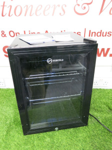 Subcold Mini Fridge with Glass Door, Model Super 35 LED. Size H54 x W40 x D42cm.