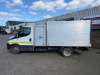 GJ19 ZWS: Iveco Daily 35C15 Tipper Lorry with Storage & Aluminium Arbioriculture Open Back, 2019, 2998cc, Diesel, White, Mileage 99793. MOT Expires 5th September 2026. Comes with 2 x Keys & V5 Registration Document. NOTE: handbrake cable has been cut. - 7