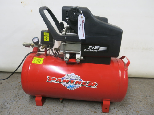 Clarke Panther Air 2.5HP Compressor, Model 9/50