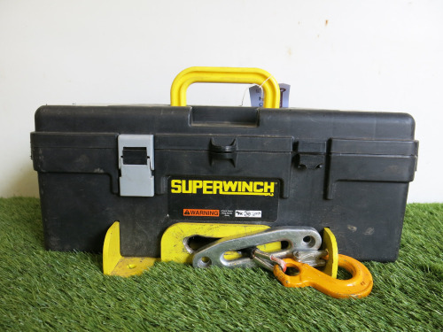 Superwinch Winch2Go Winch, Model W2G 4000, S/N R690897, Rated Line Pull 4000IBS.
