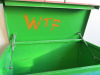 Armogard Tuffbank Heavy Duty Rolling Tool Chest or Site Security Box. Size H85 x W120 x D63cm. Open no key. - 4