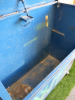 Heavy Duty Rolling Tool Chest or Site Security Box, Size H128 x W132 x D63cm. Open no key. - 7