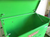Armogard Tuffbank Heavy Duty Rolling Tool Chest or Site Security Box, S/N Z16393. Size H115 x W120 x D63cm. Open no Key. - 6