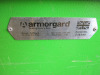 Armogard Tuffbank Heavy Duty Rolling Tool Chest or Site Security Box. Size H115 x W120 x D63cm. Locked no key. - 2