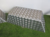 2 x Checker Plate Trailer Mud Guards. Size H30 x W90 x D33cm. - 3