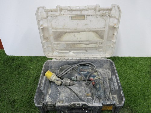Bosch Hammer Drill, Model GDH-2-ER, 110V, in DeWalt Carry Case.