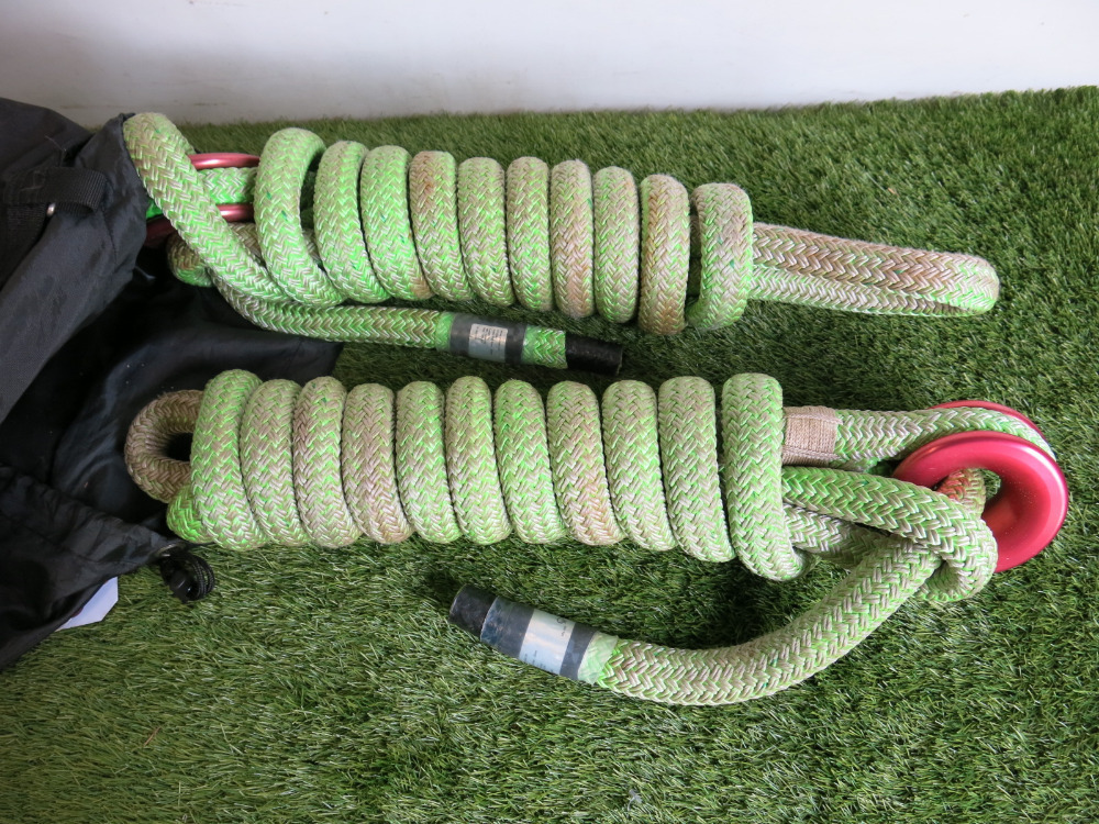 2 x Honey Brothers Ltd All Gear Husky Bull Rope, 22mm, Length 5m, SWL ...