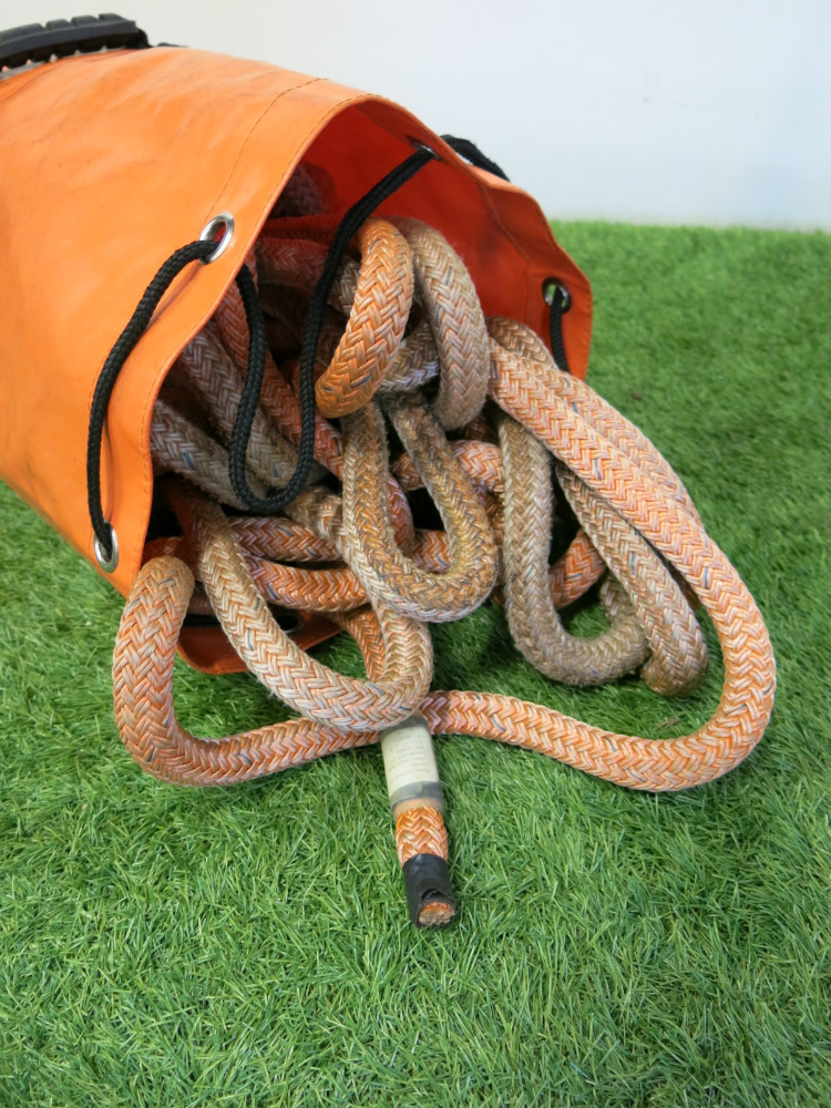 Rope Bag Containing Honey Brothers 16mm x 60m Rigging Rope.